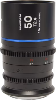 Laowa Nanomorph 50mm T2.4 1.5X S35 (Blue) - Canon RF