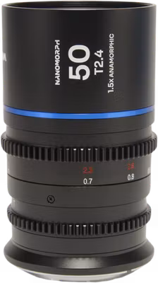 Laowa Nanomorph 50mm T2.4 1.5X S35 (Blue) - Canon RF