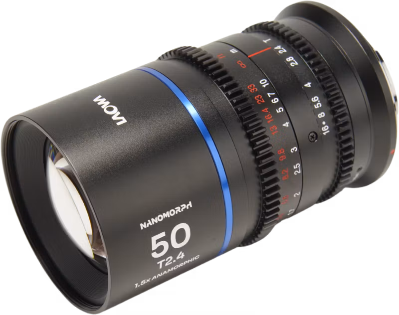 Laowa Nanomorph 50mm T2.4 1.5X S35 (Blue) - Canon RF