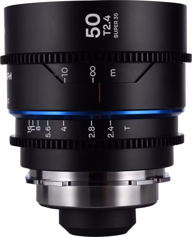 Laowa Nanomorph 50mm T2.4 1.5X S35 (Blue) - Arri PL/Canon EF