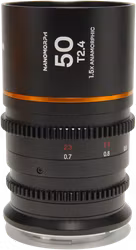 Laowa Nanomorph 50mm T2.4 1.5X S35 (Amber) - Fuji X