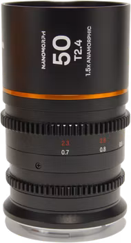 Laowa Nanomorph 50mm T2.4 1.5X S35 (Amber) - Fuji X