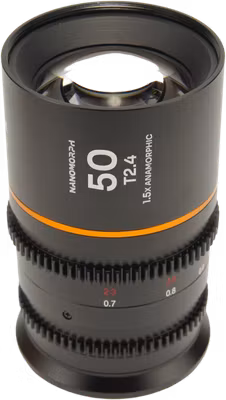 Laowa Nanomorph 50mm T2.4 1.5X S35 (Amber) - Canon RF
