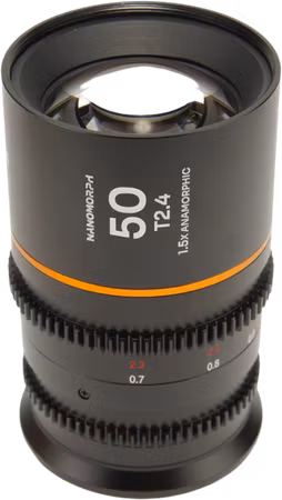 Laowa Nanomorph 50mm T2.4 1.5X S35 (Amber) - Canon RF