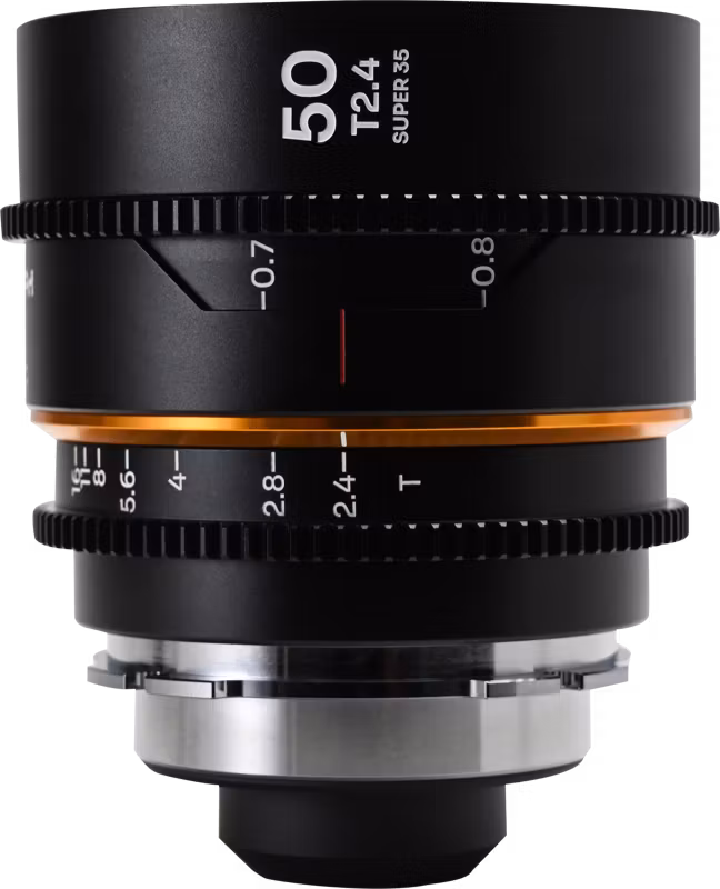 Laowa Nanomorph 50mm T2.4 1.5X S35 (Amber) - Arri PL/Canon EF