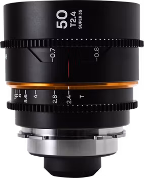 Laowa Nanomorph 50mm T2.4 1.5X S35 (Amber) - Arri PL/Canon EF