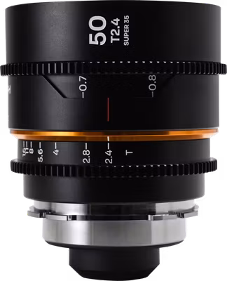 Laowa Nanomorph 50mm T2.4 1.5X S35 (Amber) - Arri PL/Canon EF