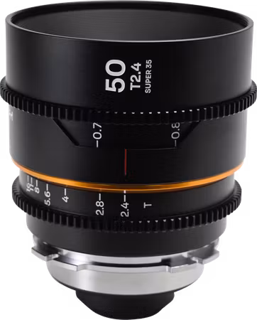 Laowa Nanomorph 50mm T2.4 1.5X S35 (Amber) - Arri PL/Canon EF