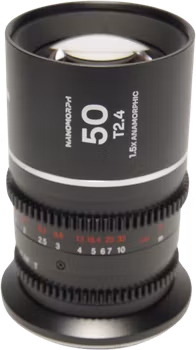 Laowa Nanomorph 50mm T2.4 1.5X S35 (Silver) - Fuji X