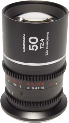 Laowa Nanomorph 50mm T2.4 1.5X S35 (Silver) - Nikon Z