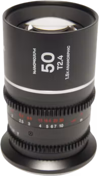 Laowa Nanomorph 50mm T2.4 1.5X S35 (Silver) - Canon RF