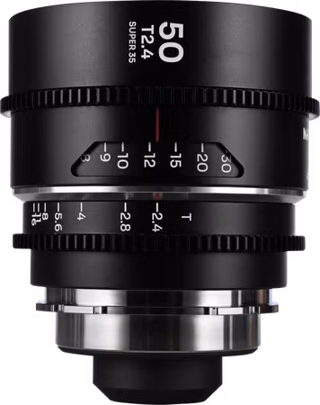 Laowa Nanomorph 50mm T2.4 1.5X S35 (Silver) - Arri PL/Canon EF