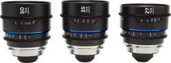 Laowa Nanomorph S35 Prime 3-Lens Bundle  (27mm, 35mm, 50mm) (Blue) - Arri PL/Canon EF