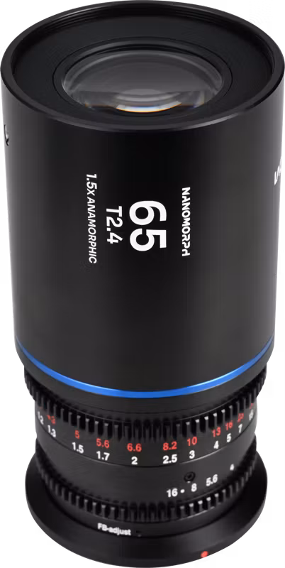 Laowa Nanomorph 65mm T2.4 1.5X S35 (Blue) - Sony E