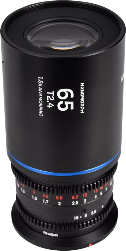 Laowa Nanomorph 65mm T2.4 1.5X S35 (Blue) - Fuji X