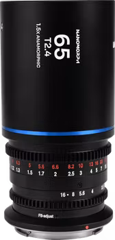 Laowa Nanomorph 65mm T2.4 1.5X S35 (Blue) - Canon RF