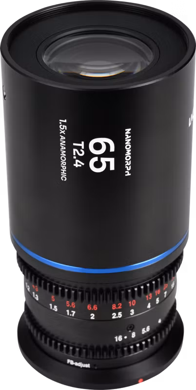 Laowa Nanomorph 65mm T2.4 1.5X S35 (Blue) - Canon RF