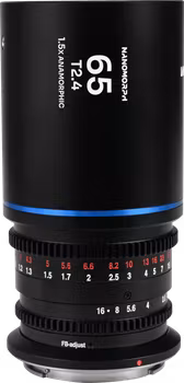 Laowa Nanomorph 65mm T2.4 1.5X S35 (Blue) - L Mount