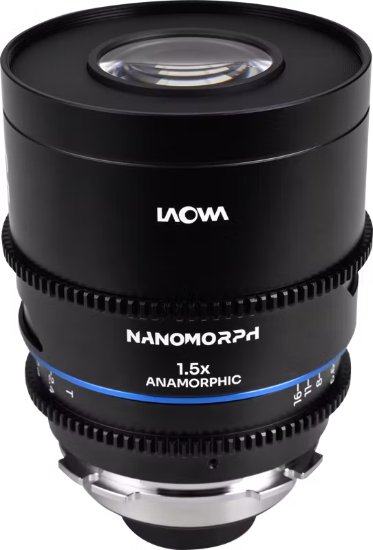 Laowa Nanomorph 65mm T2.4 1.5X S35 (Blue) - Arri PL/Canon EF