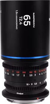 Laowa Nanomorph 65mm T2.4 1.5X S35 (Blue) - DL