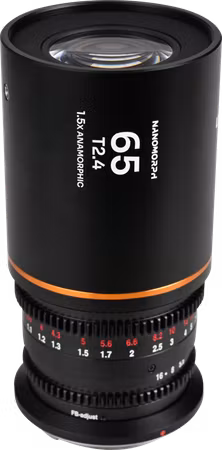 Laowa Nanomorph 65mm T2.4 1.5X S35 (Amber) - Canon RF