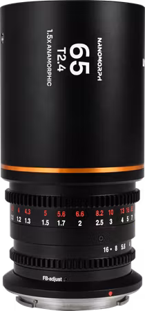 Laowa Nanomorph 65mm T2.4 1.5X S35 (Amber) - DL