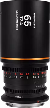 Laowa Nanomorph 65mm T2.4 1.5X S35 (Amber) - DL