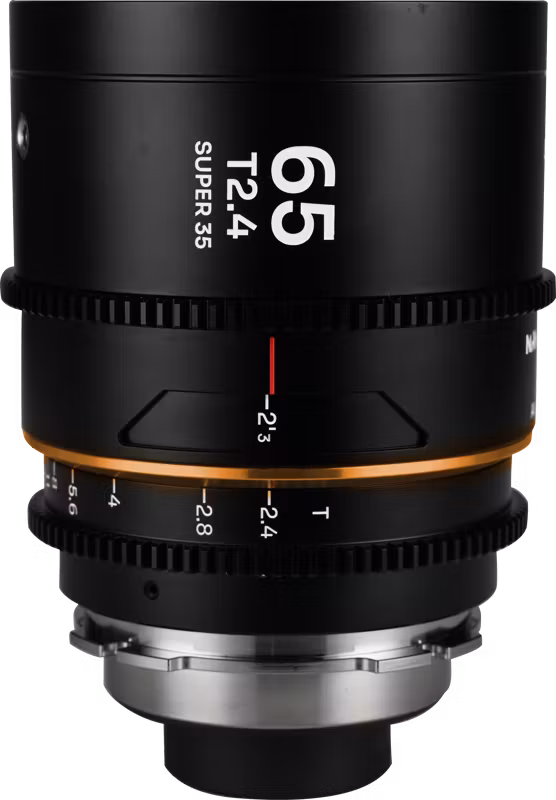 Laowa Nanomorph 65mm T2.4 1.5X S35 (Amber) - Arri PL/Canon EF