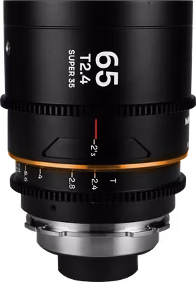 Laowa Nanomorph 65mm T2.4 1.5X S35 (Amber) - Arri PL/Canon EF
