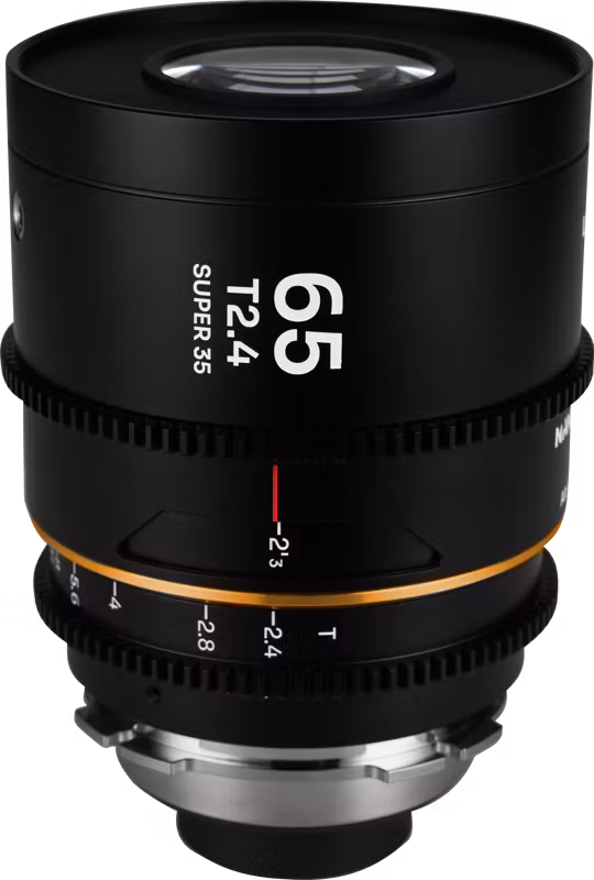 Laowa Nanomorph 65mm T2.4 1.5X S35 (Amber) - Arri PL/Canon EF
