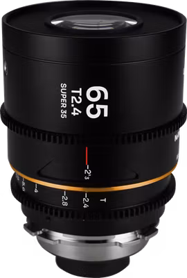 Laowa Nanomorph 65mm T2.4 1.5X S35 (Amber) - Arri PL/Canon EF