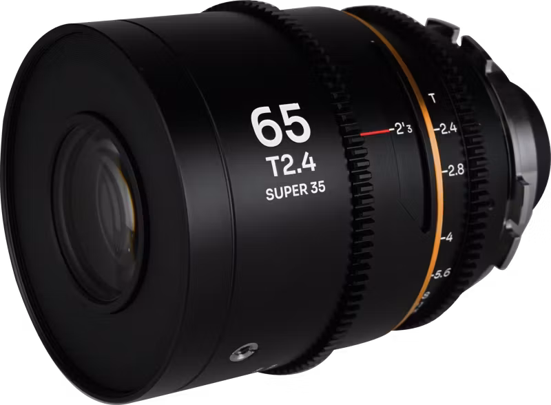 Laowa Nanomorph 65mm T2.4 1.5X S35 (Amber) - Arri PL/Canon EF