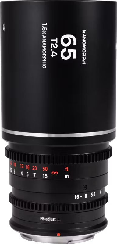 Laowa Nanomorph 65mm T2.4 1.5X S35 (Silver) - Sony E