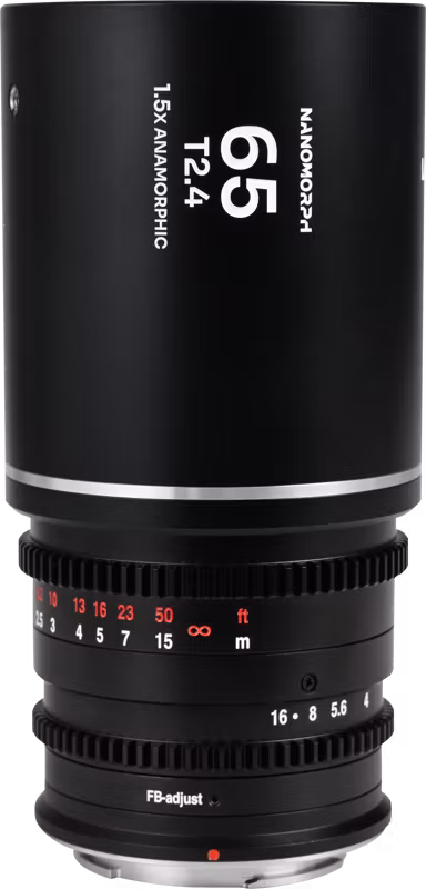 Laowa Nanomorph 65mm T2.4 1.5X S35 (Silver) - Fuji X