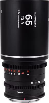 Laowa Nanomorph 65mm T2.4 1.5X S35 (Silver) - Fuji X