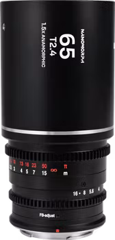Laowa Nanomorph 65mm T2.4 1.5X S35 (Silver) - Nikon Z