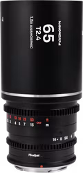 Laowa Nanomorph 65mm T2.4 1.5X S35 (Silver) - Nikon Z
