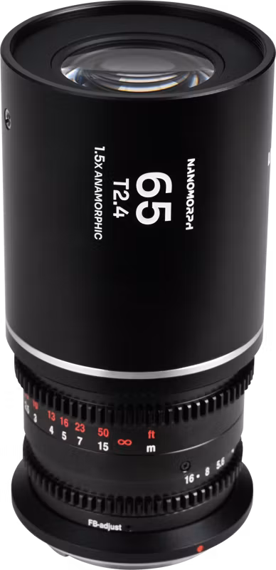 Laowa Nanomorph 65mm T2.4 1.5X S35 (Silver) - Nikon Z