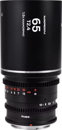 Laowa Nanomorph 65mm T2.4 1.5X S35 (Silver) - Canon RF