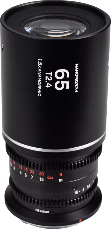 Laowa Nanomorph 65mm T2.4 1.5X S35 (Silver) - Canon RF
