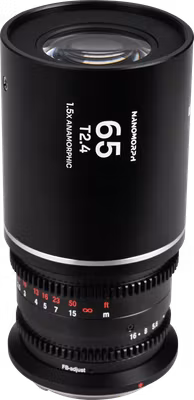 Laowa Nanomorph 65mm T2.4 1.5X S35 (Silver) - Canon RF