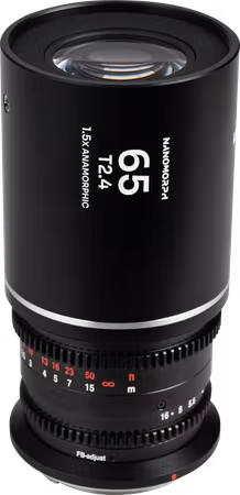 Laowa Nanomorph 65mm T2.4 1.5X S35 (Silver) - Canon RF