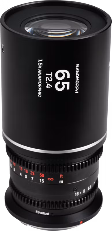 Laowa Nanomorph 65mm T2.4 1.5X S35 (Silver) - MFT
