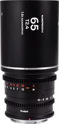 Laowa Nanomorph 65mm T2.4 1.5X S35 (Silver) - L Mount