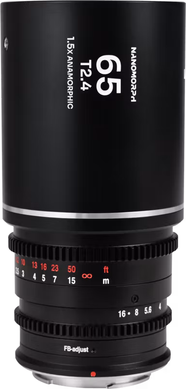 Laowa Nanomorph 65mm T2.4 1.5X S35 (Silver) - L Mount