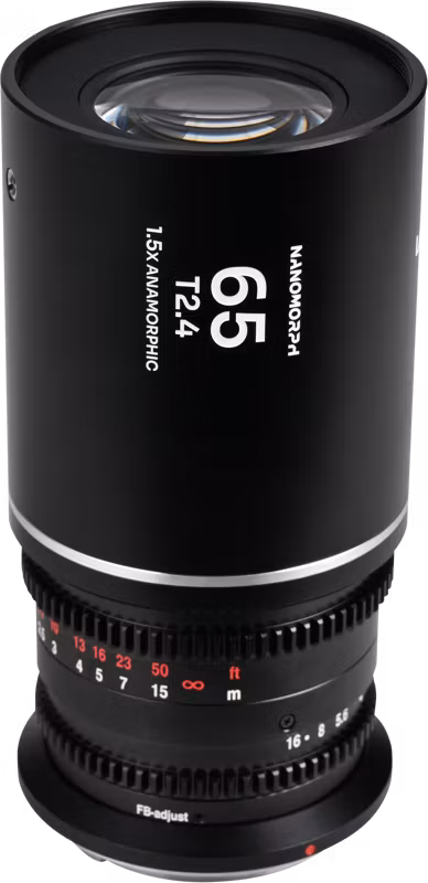 Laowa Nanomorph 65mm T2.4 1.5X S35 (Silver) - DL