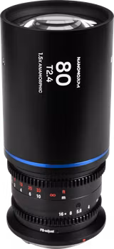 Laowa Nanomorph 80mm T2.4 1.5X S35 (Blue) - Sony E