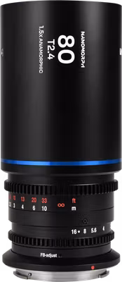Laowa Nanomorph 80mm T2.4 1.5X S35 (Blue) - Fuji X