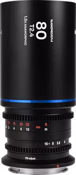 Laowa Nanomorph 80mm T2.4 1.5X S35 (Blue) - Canon RF