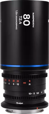 Laowa Nanomorph 80mm T2.4 1.5X S35 (Blue) - Canon RF